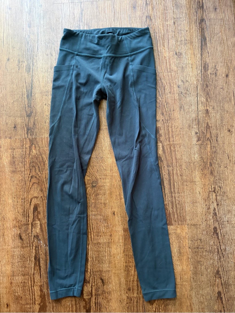 Athleta Girl Stash Your Treasures Tight. Dark teal, size M (8/10)